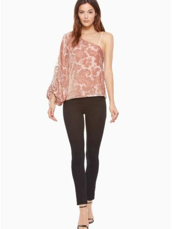 Parker Tops - NEW Parker Women's XS Cleo Floral-Print Blouse Top In Apricot NWT $198